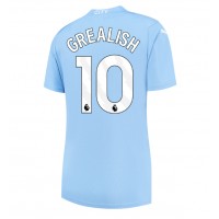 Echipament fotbal Manchester City Jack Grealish #10 Tricou Acasa 2023-24 pentru femei maneca scurta